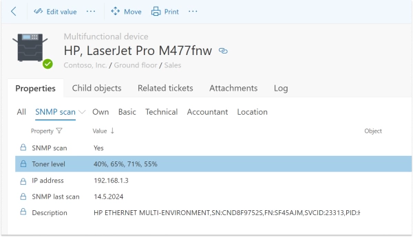 Imported notebook data from Intune into ALVAO Asset Management